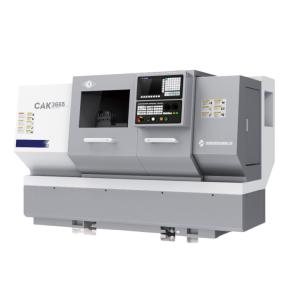 China High Precision Flat Bed CNC Lathe Machine CAK5085 Horizontal Metal Cutting Lathe on sale