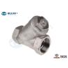 Buy cheap Stainless Steel Y Strainer Valve Corrosion Resistant With BSP / NPT Thread from wholesalers