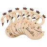 Buy cheap 7pcs Natural Nursery Wooden Clothes Dividers for Closet Organization ,Baby Shower Gift from wholesalers