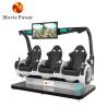 Buy cheap 3 Seats Virtual Reality Simulator Coin Operated 5D Game Machine 9D Cinema Chairs from wholesalers