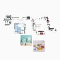 Buy cheap High Speed Intelligent Soft Bag Facial Tissue Production Line for Manufacturing product