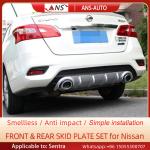ABS Nissan Sentra Car Bumper Protection Guard Dirt Resistant