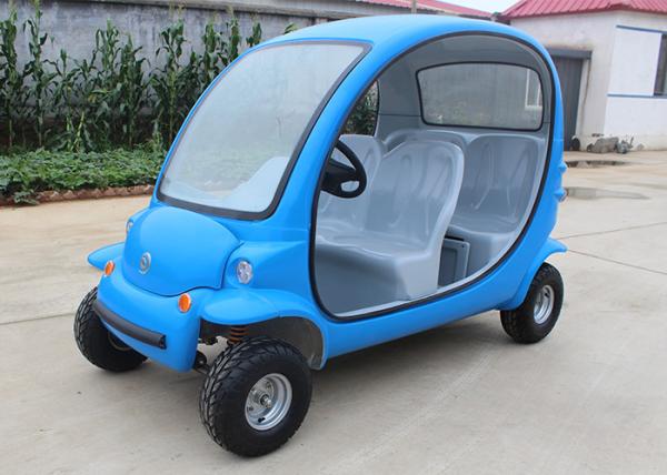 Buy cheap 4 Passengers Electric Car Golf Cart , 4 Wheels Tourist Small Electric Cars from wholesalers