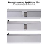 Buy cheap Aluminum Linkable Linear LED Light Fixtures AC100V-240V High CRI Ra 80 product