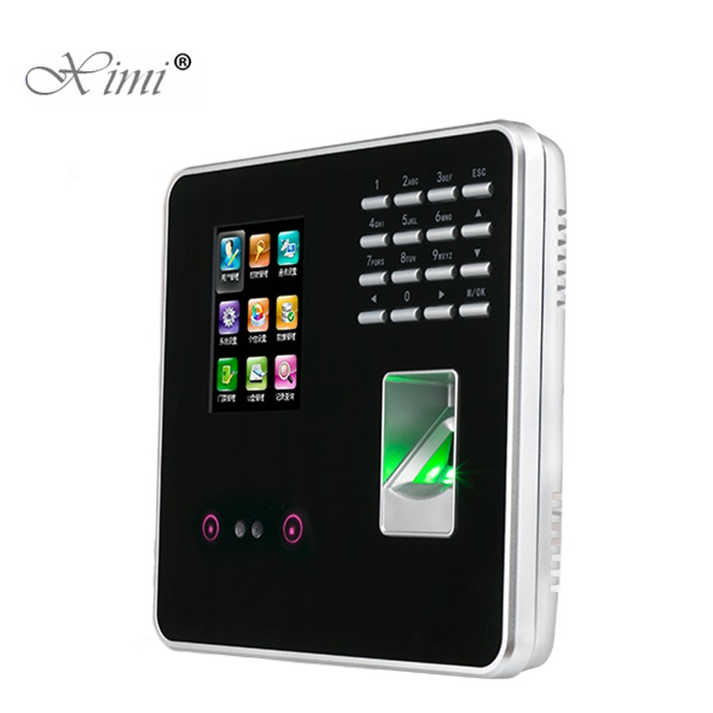 Face Recognition Time Attendance With Simple Access Control System Biometric Fingerprint Time Recording FA200 With Card
