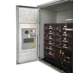 Liquid Cooled Cabinet 372KWh High Voltage LiFePo4 Battey Storage System Modbus