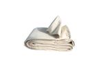 Heat Set Glazed Dust Collector Filter Bags Dimensional Stable Elongation Minimal