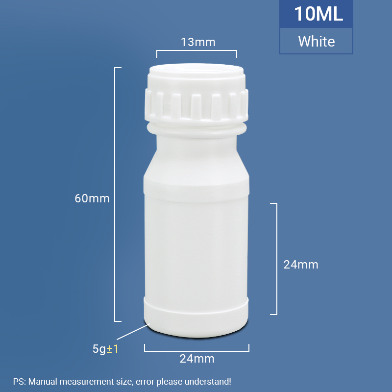 Screw Cap HDPE EVOH Barrier Empty Pill Co Ex Bottle For Pesticide Packaging Custom Logo