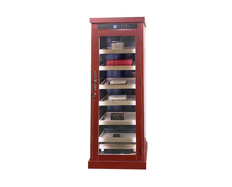 Customizable Commercial Cigar Humidor Cabinet For Home And Cigar Shops