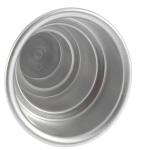 Amazon Aluminium Alloy Carbon Steel Bottom Cake Pans Round Cake Mold Non-Stick