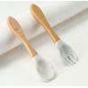 Buy cheap Food Grade Silicone Baby Feeding Spoon Sustainable With Customize Logo from wholesalers