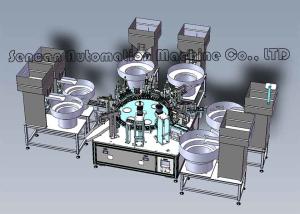 China Customizable Heli Cap Assembly Machine 50HZ Automatic Screw Capping Machine on sale