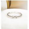 Buy cheap bowknot 18K Gold Diamond Rings Moissanite Engagement Rings For Her from wholesalers