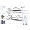Buy cheap 50*3Mm Aluminum Scaffolding Tower Galvanized Building Ring Lock For Construction from wholesalers