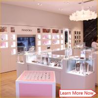 Buy cheap Modern beauty salon jewellery showroom bar cloth shop cash counter table design product