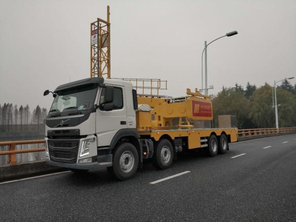 Buried Underground 7.85m Inspection Truck with All Terrain Tires and 3.5m Cross