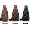 Buy cheap USB Charging Messenger Shoulder Strap Bag Reusable PU Leather from wholesalers