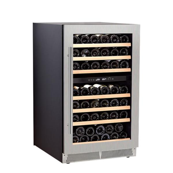 Buy cheap Electric Refrigerator Dual Zone Free Standing Red Wine Cellar Compressor Wine Refrigerator Cooler from wholesalers