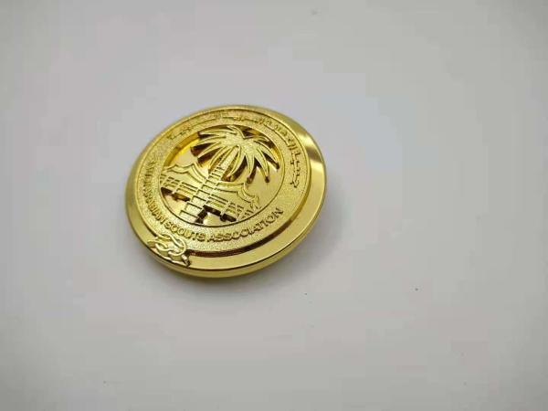 Buy cheap 3D Gold Plating Pin On Zinc Alloy Police Metal Badge from wholesalers