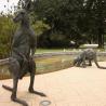 Buy cheap Bronze Kangaroo Sculptures Garden Casting Metal Animal Garden Statue Molds Life Size Australia Outdoor Large from wholesalers