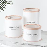Buy cheap ISO9001 round Paper Food Grade Packaging 300gsm white cardboard For Cake product