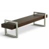 Buy cheap ISO9001 Certificate 400mm Width Cast Iron And Wood Park Bench from wholesalers