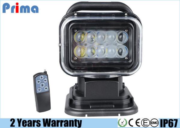 Buy cheap Remote Control LED Search Light For Off Road Vehicle 360° Rotating Spot Beam from wholesalers