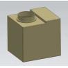 Buy cheap 40 Liters Square Chemical Dosing Tank 10 Gallon Corrosion Resistance from wholesalers