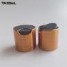 Buy cheap Brushed Bronze Aluminium Disc Top Cap 24/410 Bronze Cap For Shampoo from wholesalers