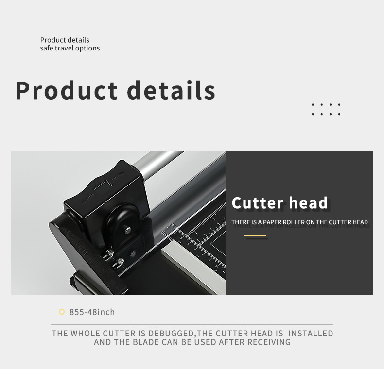 63 Inch Professional Paper Trimmer for Advertising Company and Photo Studio Projects