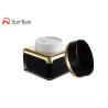 Buy cheap Black Square Acrylic Jars For Cosmetics Luxury Cream Packaging 30ml 50ml SR2366 from wholesalers