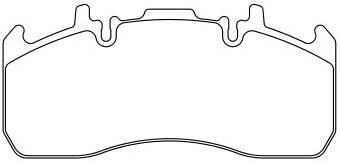 Buy cheap WVA 29173/29203 Disc Brake Pads for VOLVO FL II-Series from wholesalers