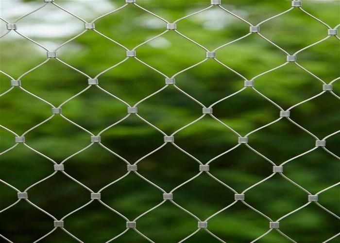 Stainless Steel Wire Rope Green Wall Mesh 304 304L 316 316L