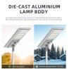 Buy cheap Integrated Outdoor Solar Street Light IP67 Waterproof 300W 400W 500W from wholesalers