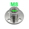 Buy cheap M8 Flange Coupling Nut Inner Diameter 8MM For The Threaded Shaft Of The Motor from wholesalers