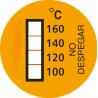Buy cheap Adhesive Sticker Colour Changing Temperature Indicator Stickers 45℃ 113℉ from wholesalers