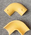 High Strength FRP Connectors Handrail Fence Fittings Fiberglass Tee / Pipe