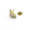 Buy cheap Alloy Plated Gold Oval Cufflinks , White Pearl Cufflinks For Shirt ODM from wholesalers