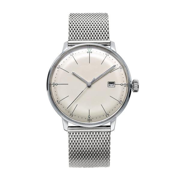 Buy cheap Silver mesh band curved face elegance quartz watch sapphire crystal from wholesalers
