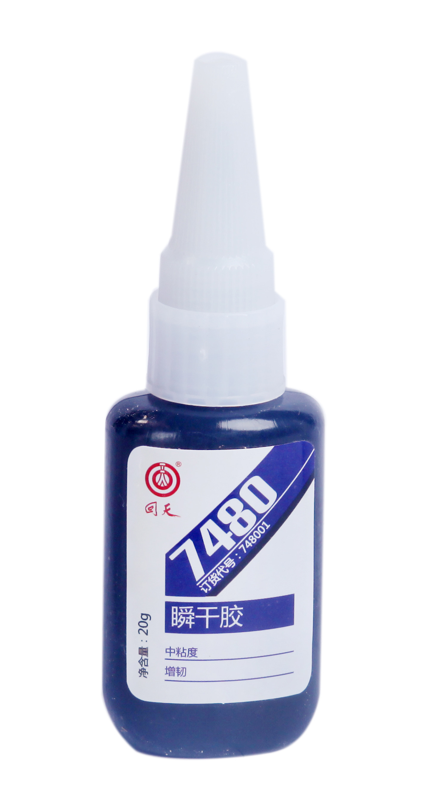 Middle visicosity HT 7480 Cyanoacrylate super glue , reforced strength adhesive cyanoacrylate