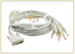 Schiller EKG ECG Patient Cable With 10 Leadwires 4.0 Banana High Flexibility