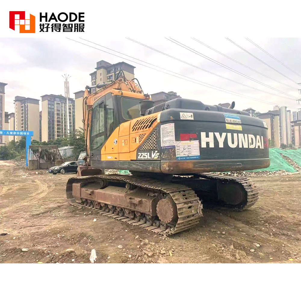 Moving Type Crawler Excavator Haode R225LVS Used Caterpillar Hydraulic Excavator 2018