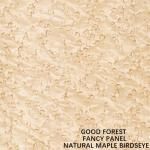 Fancy Natural Maple Birds Eye Plywood Hotel Decoration Customized Service