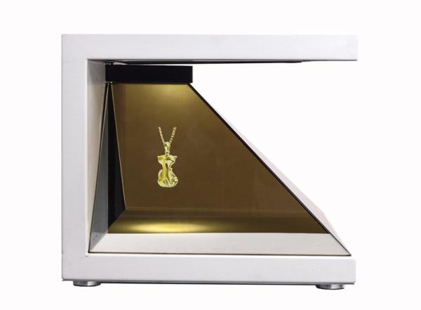 Buy cheap Floor Standing Hologram Pyramid Display Built-in Speakers And Led Light from wholesalers
