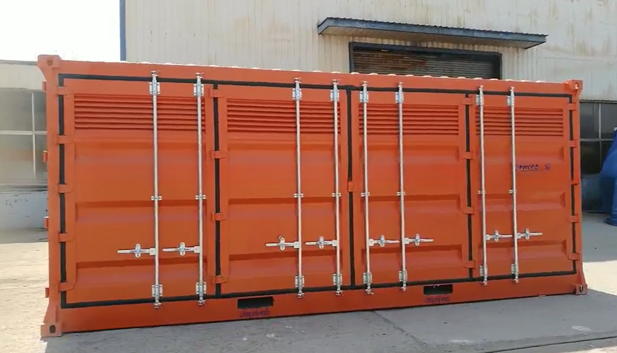 Side Door Opening 20ft 20 ft Dangerous Goods Chemical Storage Shipping Container with 2700L Bund Cap and 31 cbm Capacity