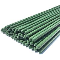 Buy cheap diameter 11mm Metal Garden Stakes for Plant Support product