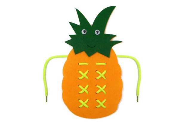 Buy cheap Handmade 23*13cm Pineapple Laces Children'S Educational Toys from wholesalers
