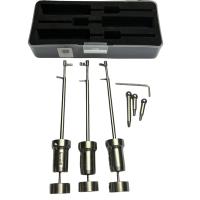 Buy cheap 2 Pcs Locksmith Safe Tools Single Blade / Double Blade Lockpicking Training Kit product