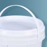 Buy cheap Round 1L Clear Plastic Bucket With Lid Suitable for Water and Food Grade from wholesalers