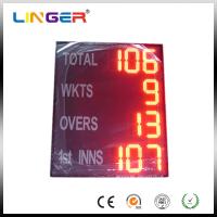 Buy cheap Lightweight Indoor Type Electronic Cricket Scoreboard Easy Installation product
